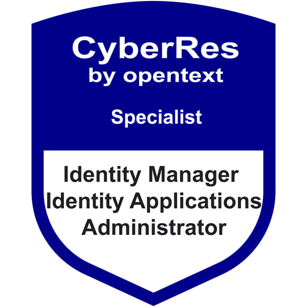 Identity Manager Identity Applications Administrator Certified Specialist logo